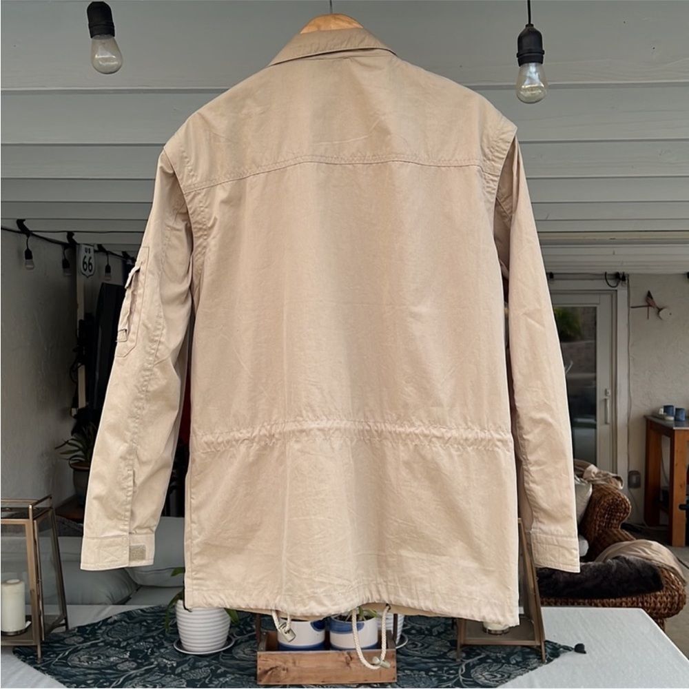 Weekender Convertible Jacket Traveler Adventure Series Khaki/Tan Mens Size Large - Picture 11 of 16